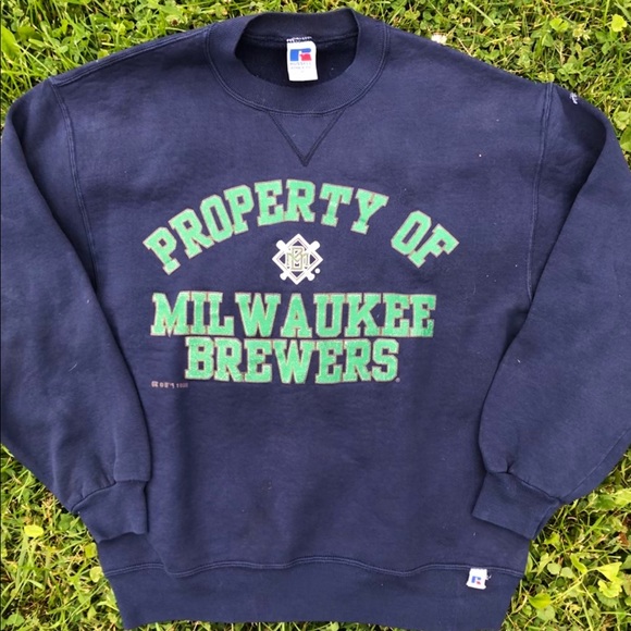 brewers crewneck